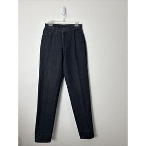 VTG GAP Womens Jeans Black 28x32 TAG 13/14 Hi Rise Black Denim